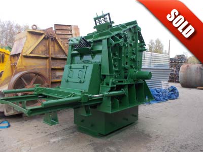 Hazemag APK 105 Impact Crusher