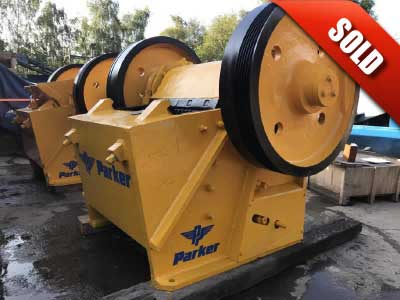 Parker 36 x 10 Jaw Crusher